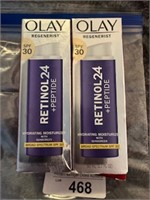 C5) Olay Retinol 24 expired lot of 2. Each is 1.7