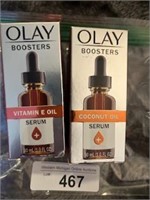 C5) Olay boosters lot. Includes two different
