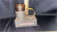 Tin Finger Lamp Match Holder