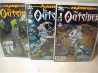 COMIC BOOKS - FLASHPOINT SERIES 1-3 The Outsider