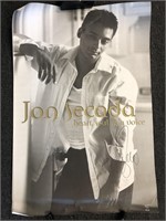 Jon Secada signed poster