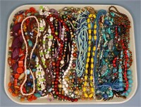 Assorted Beaded Costume Necklaces