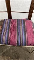 Quilted bedspread 110” x 84” like new