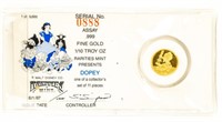 Coin Dopey 1/10 Troy oz Gold Proof Coin