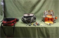 (3) Tackle Boxes (1) Wild River CLC w/ Components
