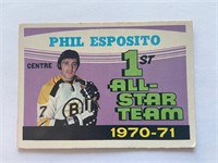 Phil Esposito 1971-72 OPC !st Team All Star No.247