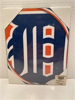 Detroit Tigers Logo Plaque NEW