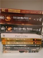 War and Western DVDs
