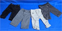 (4) 3-6 mo. Assorted Pants[Garanimals & etc]