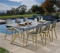 Biblos 7-piece Patio Dining Set *Retails $1300