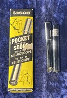 Tasco pocket micro-tel scope  NEW OLD STOCK