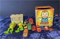VTG toys lot   played with condition sold as is