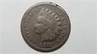 1874 Indian Head Cent Penny Rare