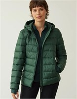 Short Quilted Packable Jacket-XXL