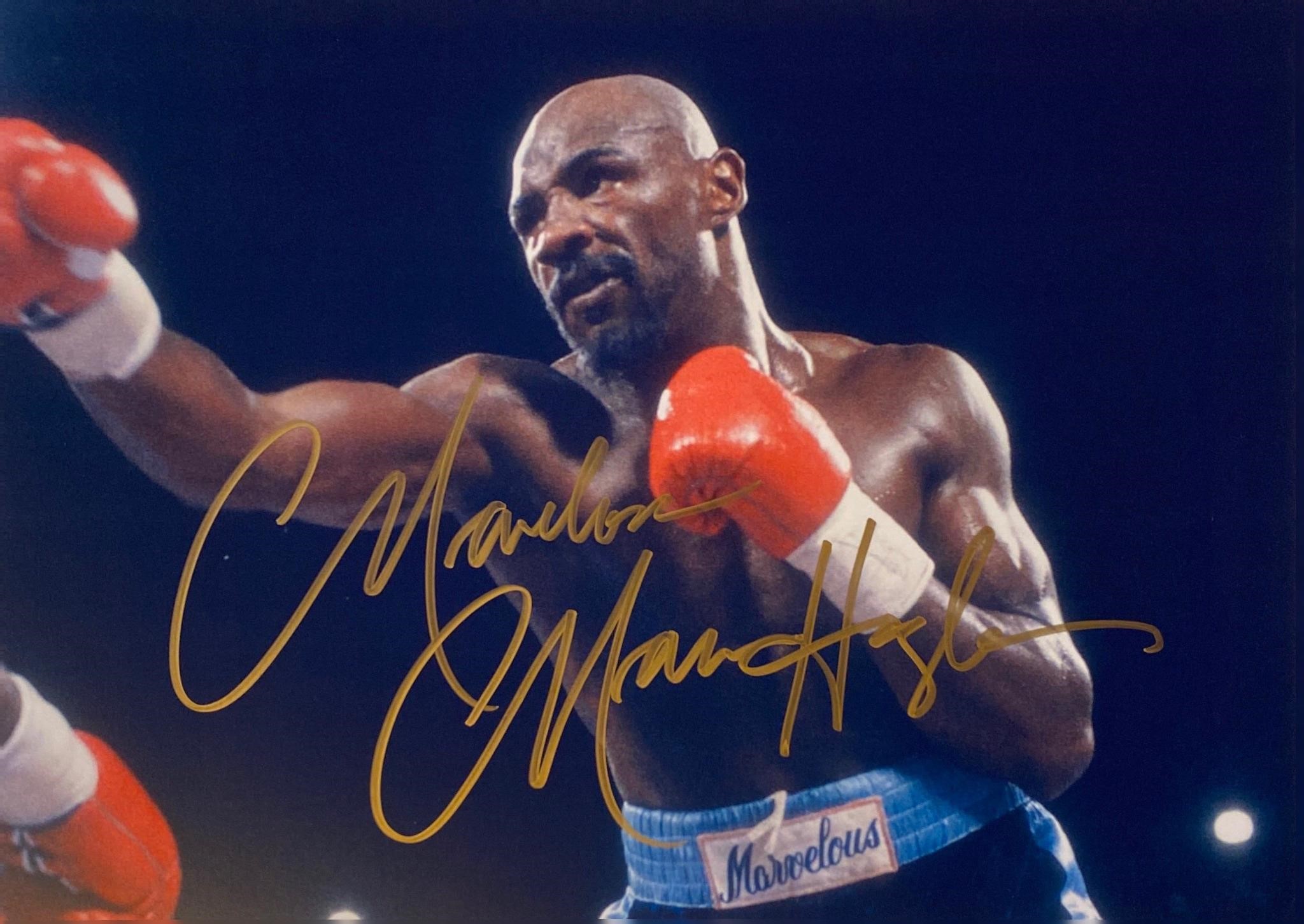 Autograph Signed COA Boxer Sport Movie TV Music 8x12 Photo D