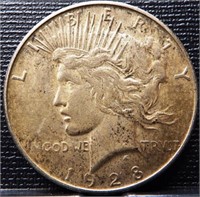 1928-S Peace Silver Dollar Coin
