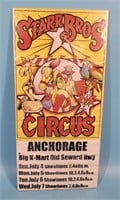 Starr Bros Circus Anchorage Advertising Poster