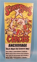 Starr Bros Circus Anchorage Advertising Poster