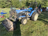 2008 New Holland TC30 Tractor With Backhoe