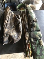 Arrows, Gun Case, Camo Bag
