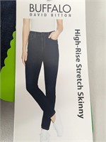 $30-SIZE 4 HIGH-RISE STRETCH SKINNY JEANS