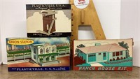 Plasticville buildings lot