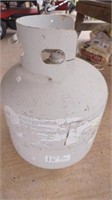 propane tank, seems partially full