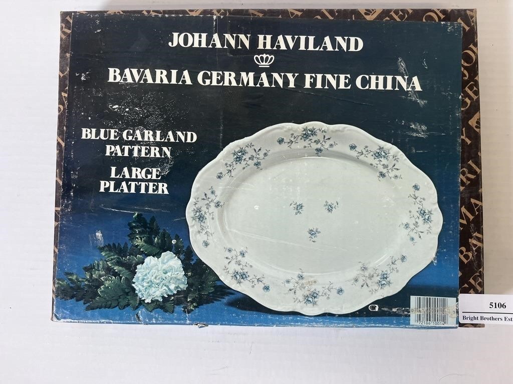 JOHANN HAVILAND, BAVARIA GERMANY FINE CHINA,