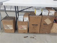 (4) boxes of air and fuel filters, plus (5) loose
