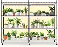 Plant Shelf with Grow Lights