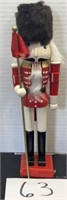 13" Handpainted wooden nutcracker