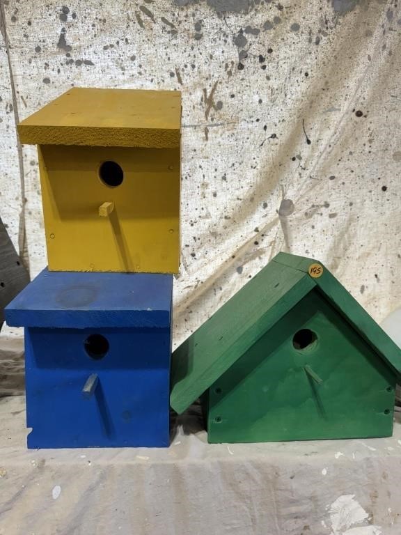 3.  SMALL BIRD HOUSES
