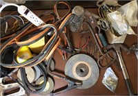 Box full of miscellaneous tools