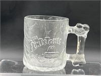 McDonalds Flintstones Glass Mug Cup 1993