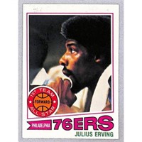 1977 Topps Julius Erving Allstar