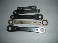Ratchet -SAE Box Wrenches-Great Neck 1 set