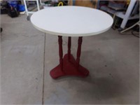 Small round table