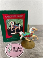 "Ginger" Christmas Carousel Horse *IN Box*
