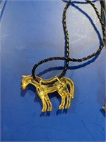 Jewelry lot: mood dolphin horse pin, Hard Rock,