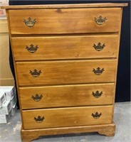 Antique 5-Drawer Chest of Drawers