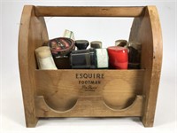 Vintage shoeshine kit