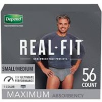 Depend Real Fit Incontinence Underwear for Men -