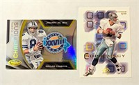 2 Aikman Cards Champions Gold 6/25 & Supremacy