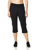 Danskin womens Everyday Basic Capri Casual Pants,