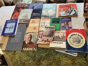 Native American and assorted United States books