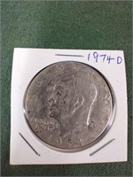 1974 D Eisenhower $1 coin