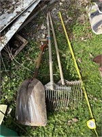 Garden Tools Lot (Tool Shed)