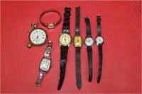 Vintage Pocket Watch and Watches