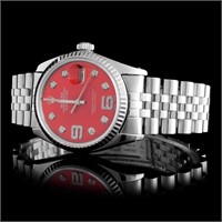 Diamond 36MM Rolex DateJust Watch