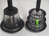 Two Lawn LED Solar Path Lights